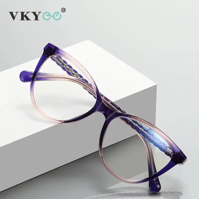 VICKY nouveau œil de chat lecture Prescription lunettes femmes coloré lunettes myopes hypermétropie 