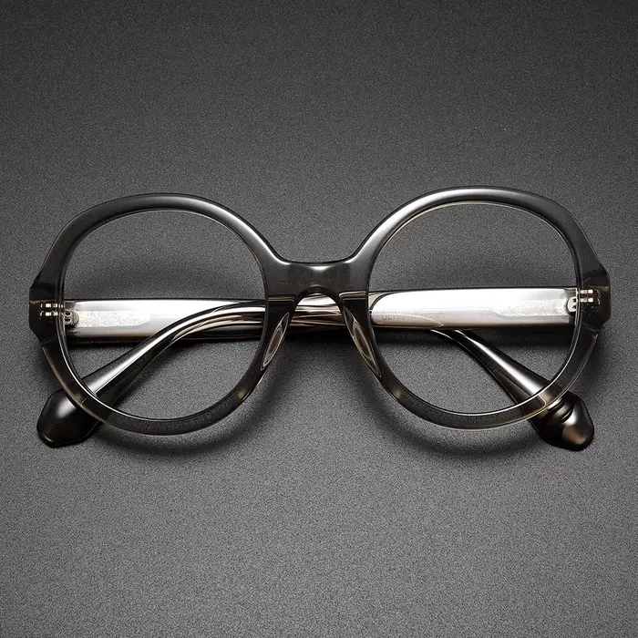 Lunettes rondes surdimensionnées pour femmes