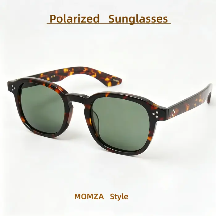 Lunettes de soleil polarisées de luxe MOMZA Style en acétate