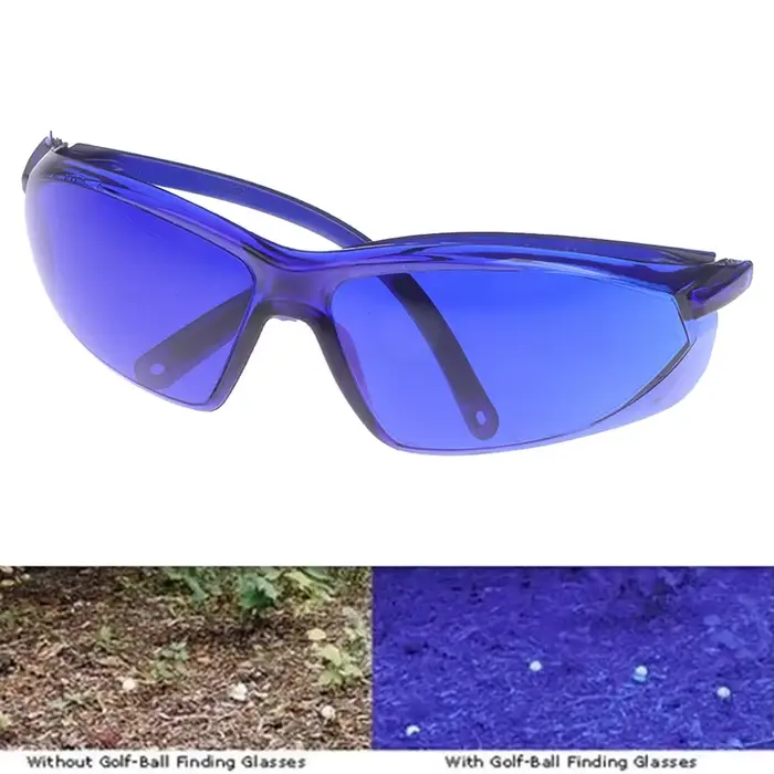 Lunettes de soleil de sport pour la recherche de balles de golf