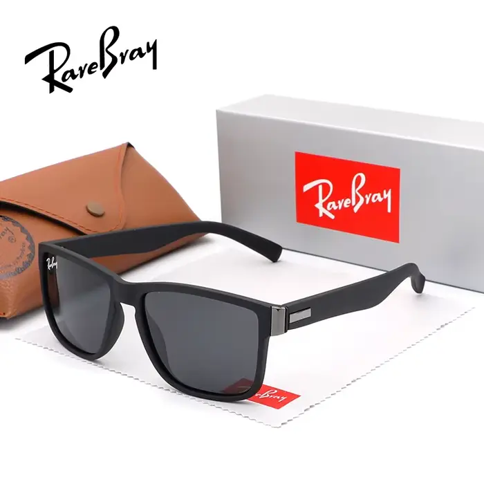 Lunettes de soleil de marque RareBray pour hommes et femmes, classiques, polarisées, UV400, anti-ébl