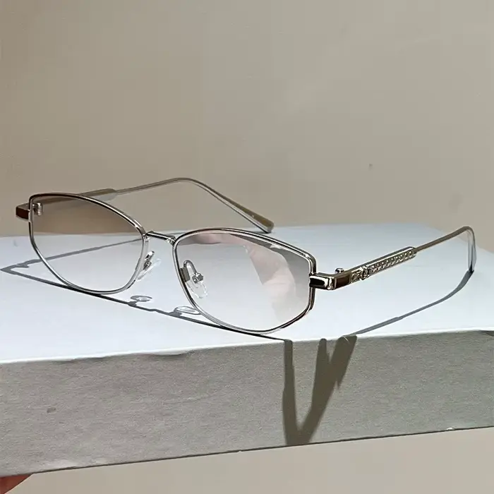 Lunettes de soleil vintage pour hommes 2026 – Nouvelle mode rétro, monture fine en métal, décontract