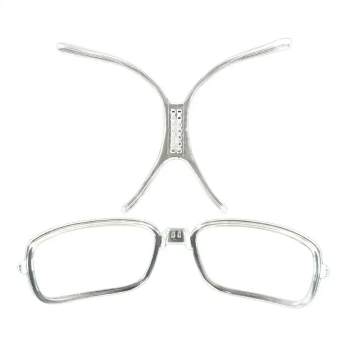 Insert de lunettes de Ski, porte-lentilles de Prescription réglables, cadre intérieur Flexible et pl
