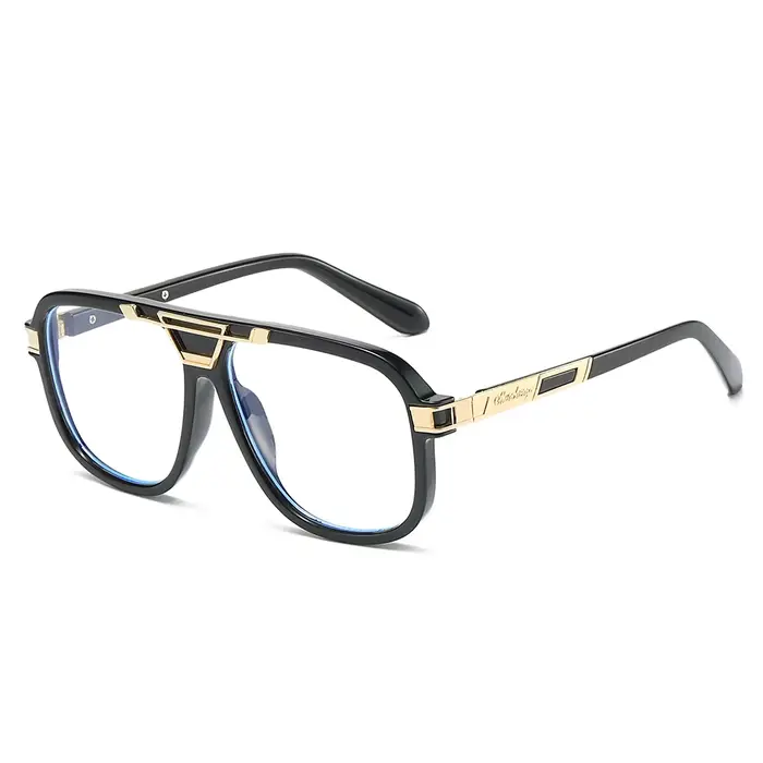 2025 lunettes de pilote cadre Anti lumière bleue hommes femmes unisexe Aviation