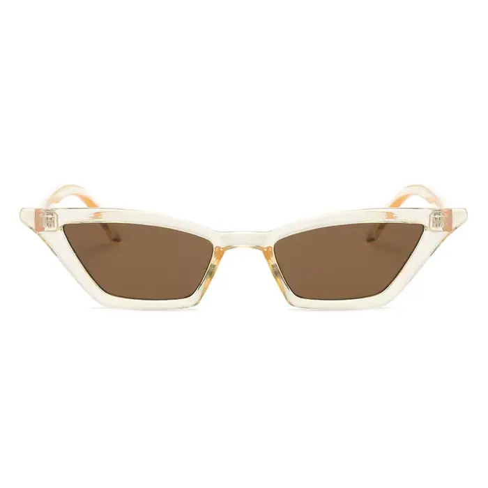 Lunettes de soleil œil de chat pour femmes, Vintage, marque de styliste, petites montures, nuances r
