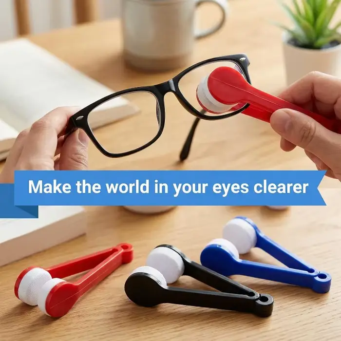 Brosse à lunettes
