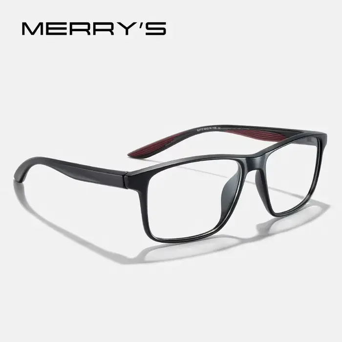 MERRYS DESIGN hommes Sport lunettes montures TR90 lunettes Sports de plein air lunettes carrées cadr