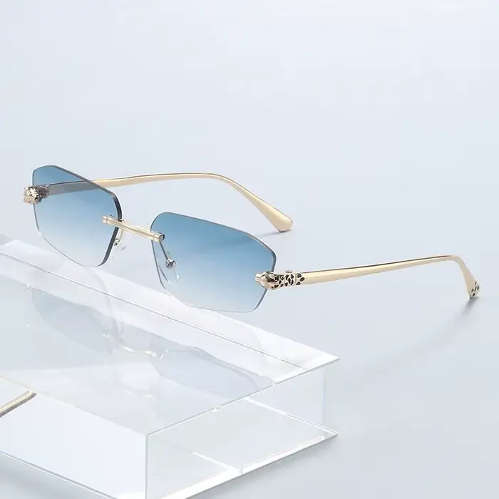 Lunettes de soleil de conduite rétro et tendance - Design à monture étroite