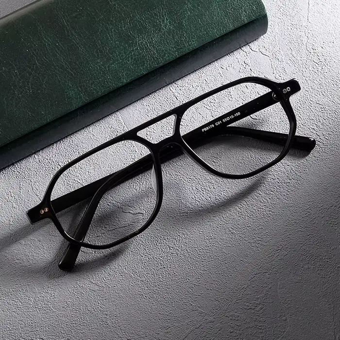 Gatenac Vintage acétate lunettes cadre hommes pilote à la main qualité lunettes cadre femmes rétro m
