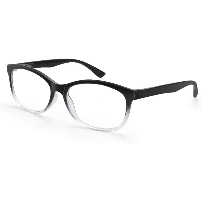 Lunettes géométriques élégantes, simples et élégantes, avec verres transparents, adaptées à un usage