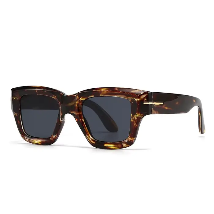 Lunettes de soleil teintées à monture épaisse pour myopie, pour hommes et femmes, sur Prescription,
