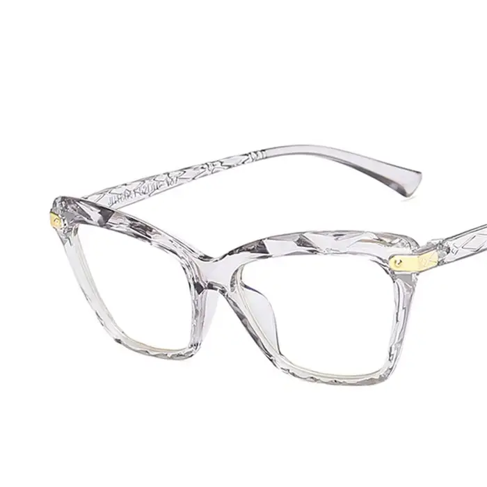 Lunettes à verres optiques pour myopie pour femmes et hommes, montures en métal carillon, lunettes c