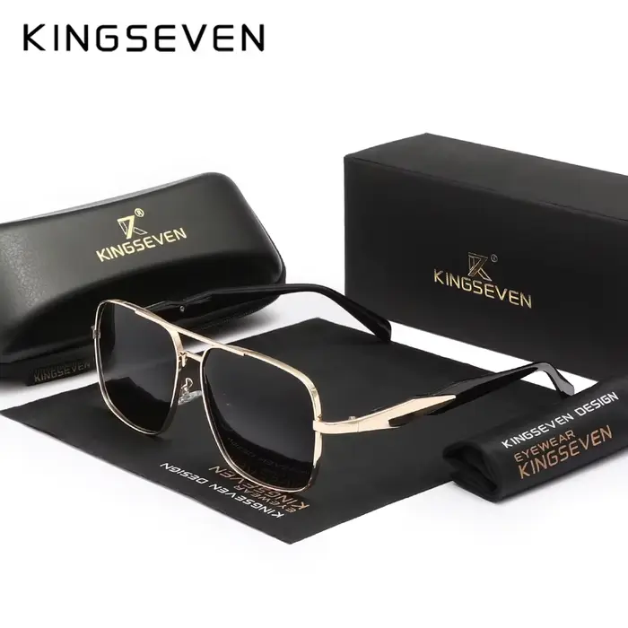KINGSEVEN Lunettes de soleil polarisées pour hommes et femmes, pour la conduite, la pêche, les voyag