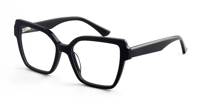 Montures De Lunettes élégantes en acétate œil De chat pour femmes montures optiques à la mode pour l