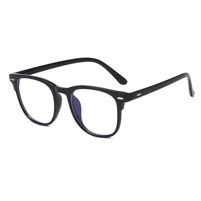Mode tendance vente chaude en plastique cadre lunettes pleine jante lunettes hommes et femmes Style 