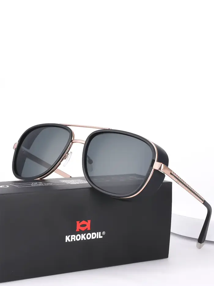 Tony Stark lunettes de soleil homme femme Steampunk