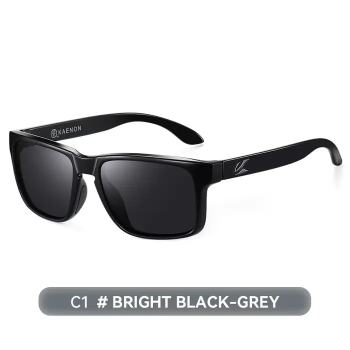Lunettes de soleil carrées classiques HD KAENON 2026, lunettes de soleil tendance et colorées pour h
