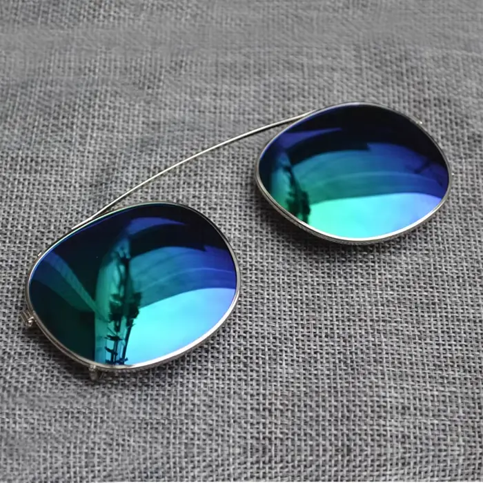LemRish-Lunettes de soleil polarisées à clipser pour hommes et femmes