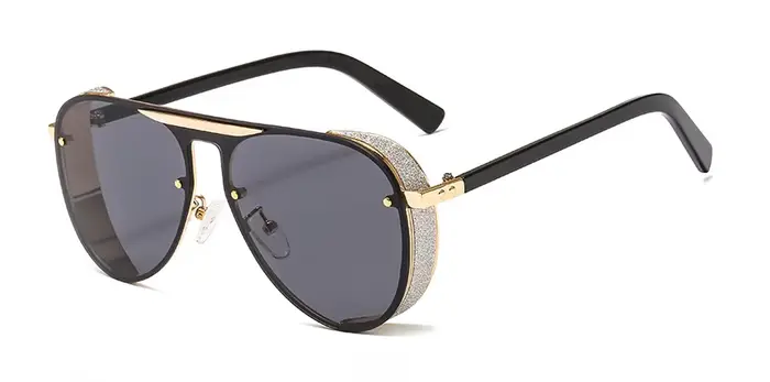 Lunettes de soleil roses vintage pour femmes, lunettes de soleil à grande monture, miroir, lunettes 