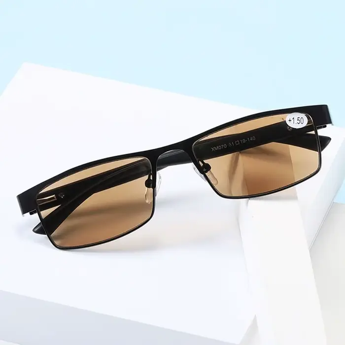 Lunettes de lecture vintage anti-lumière bleue ultra légères pour hommes et femmes