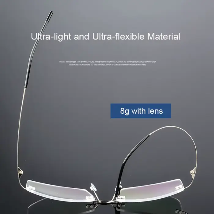 UVLAIK sans cadre titane Aolly lunettes