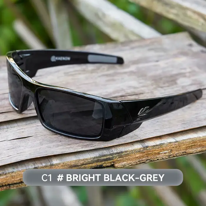 Lunettes de soleil de pêche pour homme KAENON, teintes noires, avec boîte d'origine, nouveautés 2026