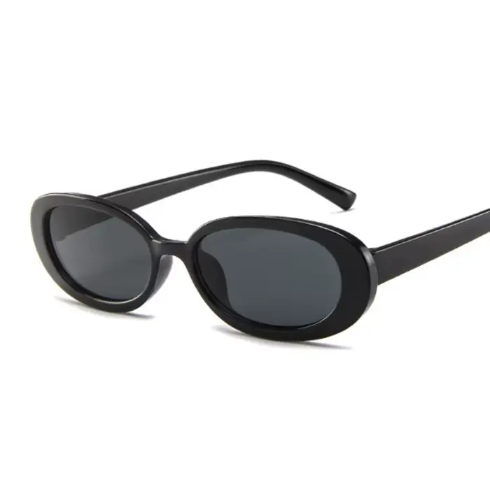 Lunettes de Soleil promenales Vintage à Monture Ronde pour Homme et Femme, Accessoire de Style Rétro