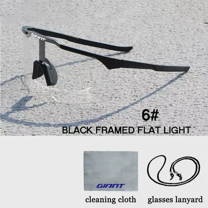 Lunettes de cyclisme longue distance géantes, super légères, pour hommes et femmes, anti-buée, prote