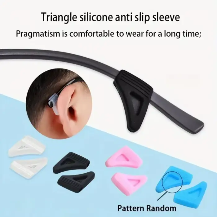 7 paires de pinces d'oreille pour lunettes