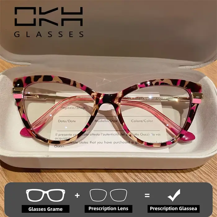 OKH mode lunettes de lecture œil de chat femmes