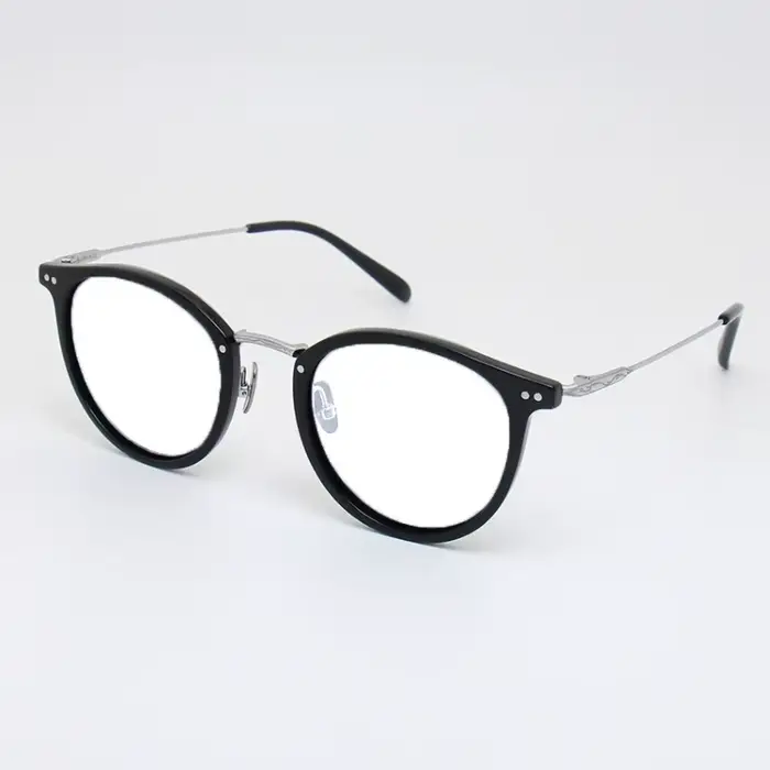 Lunettes rondes rétro ultralégères faites à la main, montures en titane pour femmes, lunettes de myo