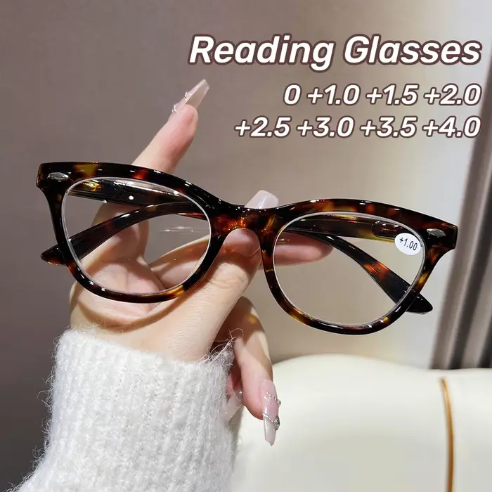 Lunettes de presbytie à monture complète pour femmes