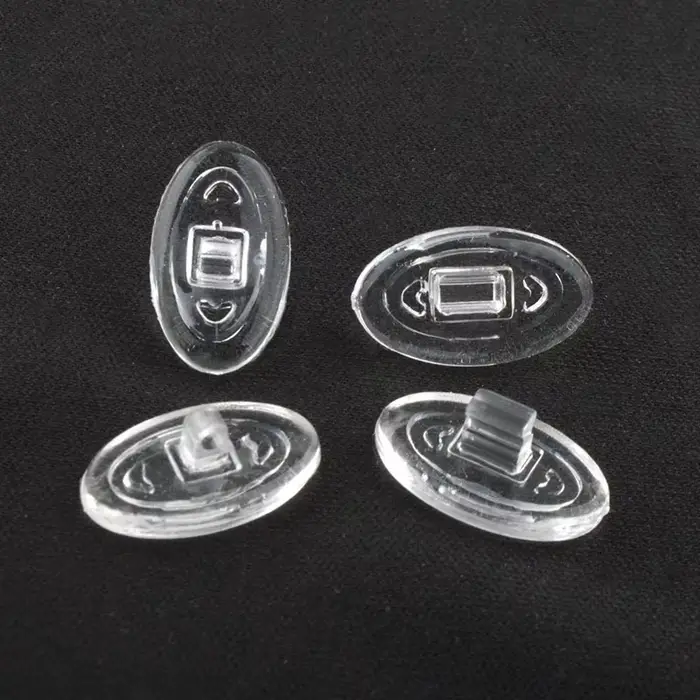 10/25/50 paires/ensemble plaquettes nasales en Silicone pour lunettes