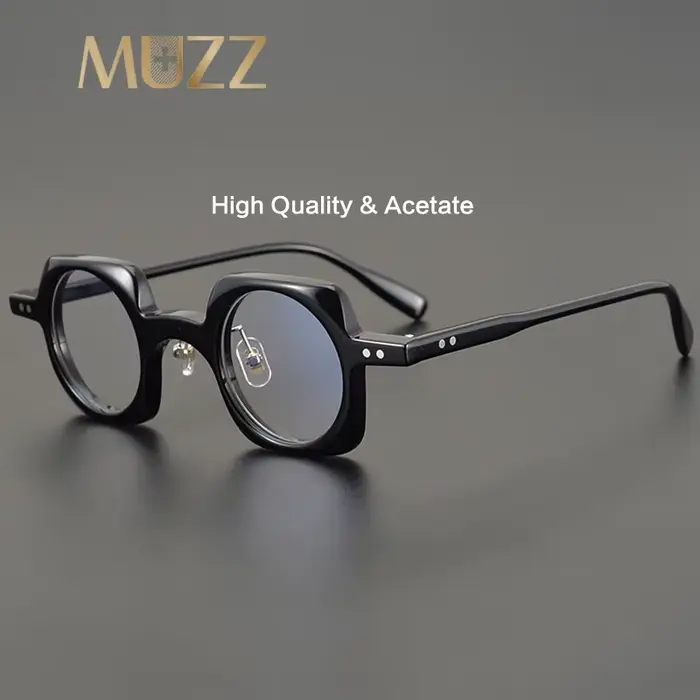 Monture de lunettes en acétate pour hommes et femmes