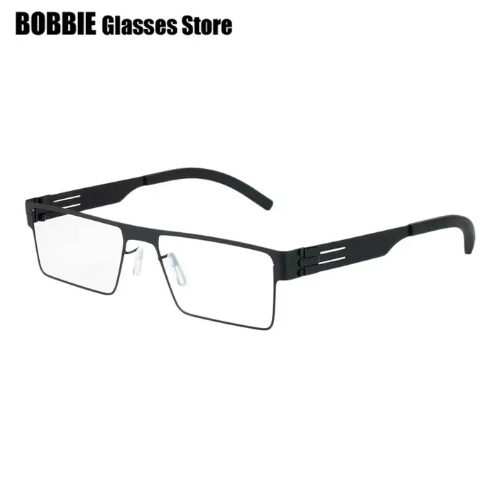 Monture de lunettes classiques allemandes pour hommes, petites lunettes carrées SAINT, lunettes de m